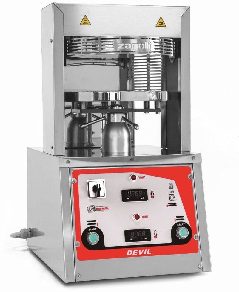 Resto Quality Prasa do ciasta do pizzy 45 cm 400 placków/h 5,6 kW DEVIL 45