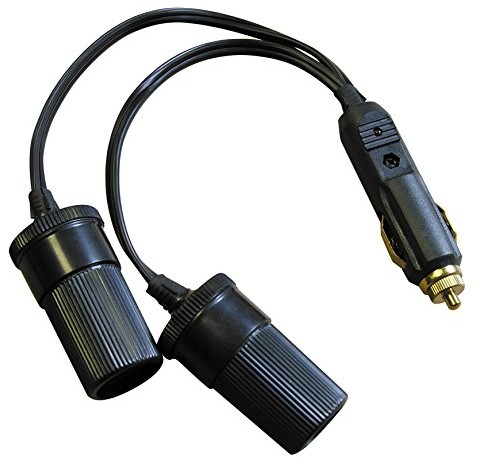 Cora 000120652 2-fach-Verteiler für zapalniczki samochodowej z diodami LED 000120652