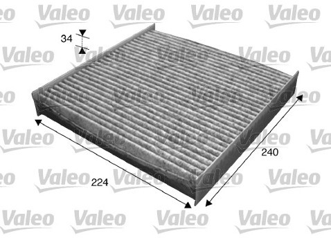 VALEO Filtr, przewietrzanie przestrzeni pasażerskiej 715629