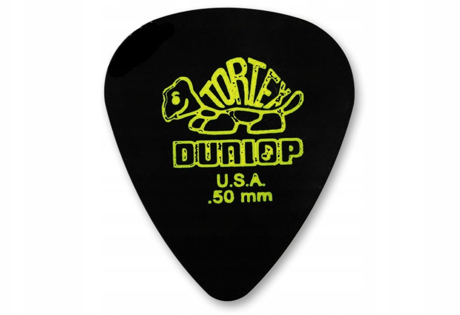 Dunlop Kostka Tortex Pitch Black Standard .50