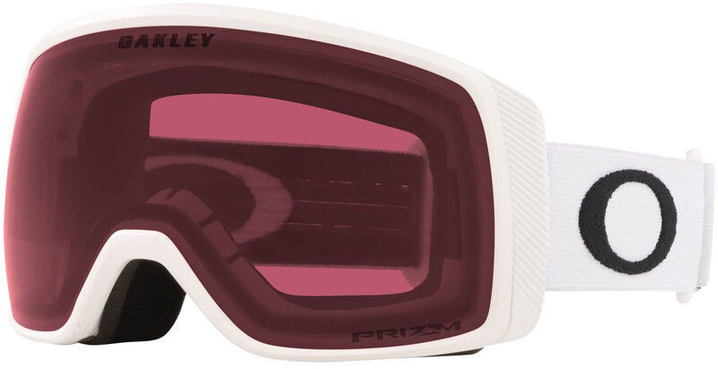 Oakley Flight Tracker XS Gogle zimowe, matte white/prizm snow dark grey 2020 Gogle narciarskie OO7106-26