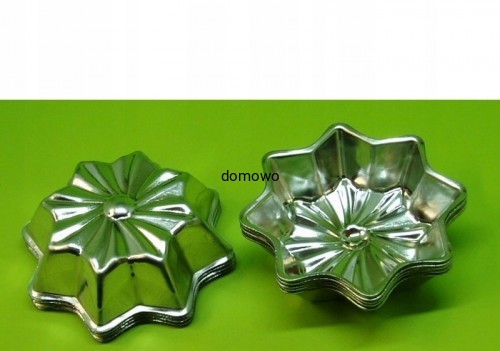 FOREMKI DO PIECZENIA mini KOSZ GWIAZDKA 10 szt