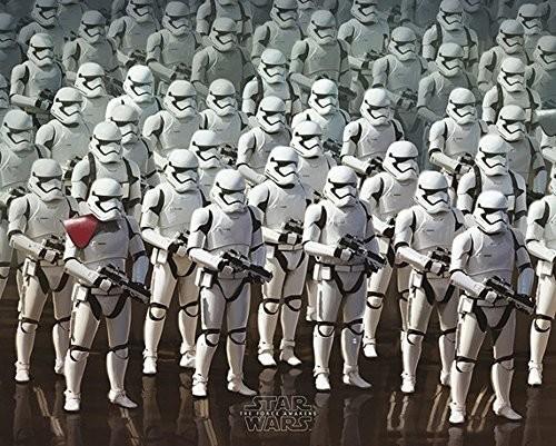 empireposter Star Wars Mini Poster EP7 Stormtrooper Army episode7 rozmiar 50 x 40 cm + artykuły dodatkowe 707666