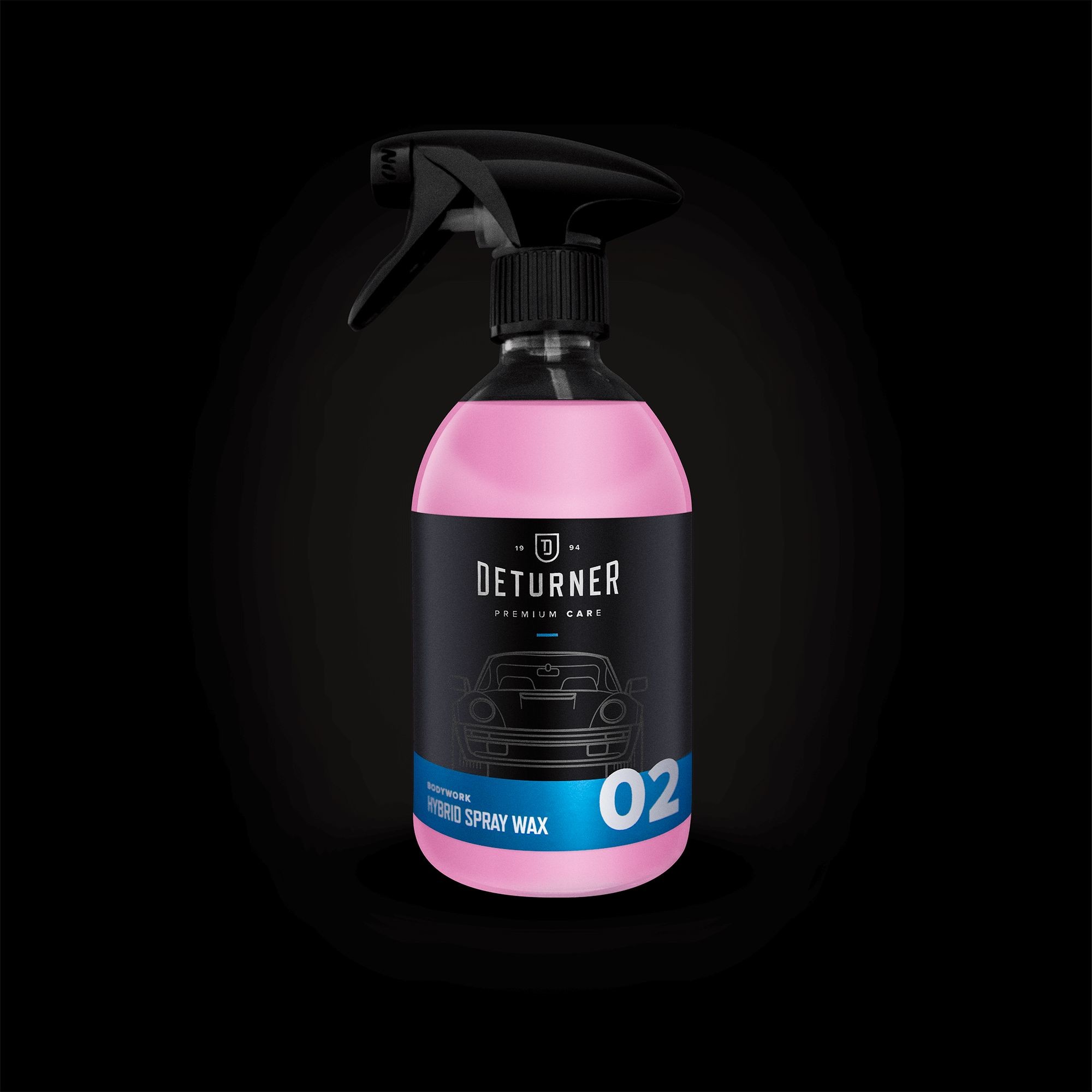 Deturner Deturner Hybrid Spray Wax  szybki wosk w sprayu, maskuje mikro zarysowania 500ml DET000084