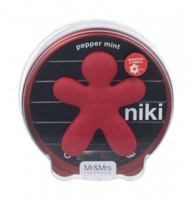 Mr&Mrs Fragrance Fragrance Niki Pepper Mint zapach samochodowy Do napełnienia 1 szt unisex