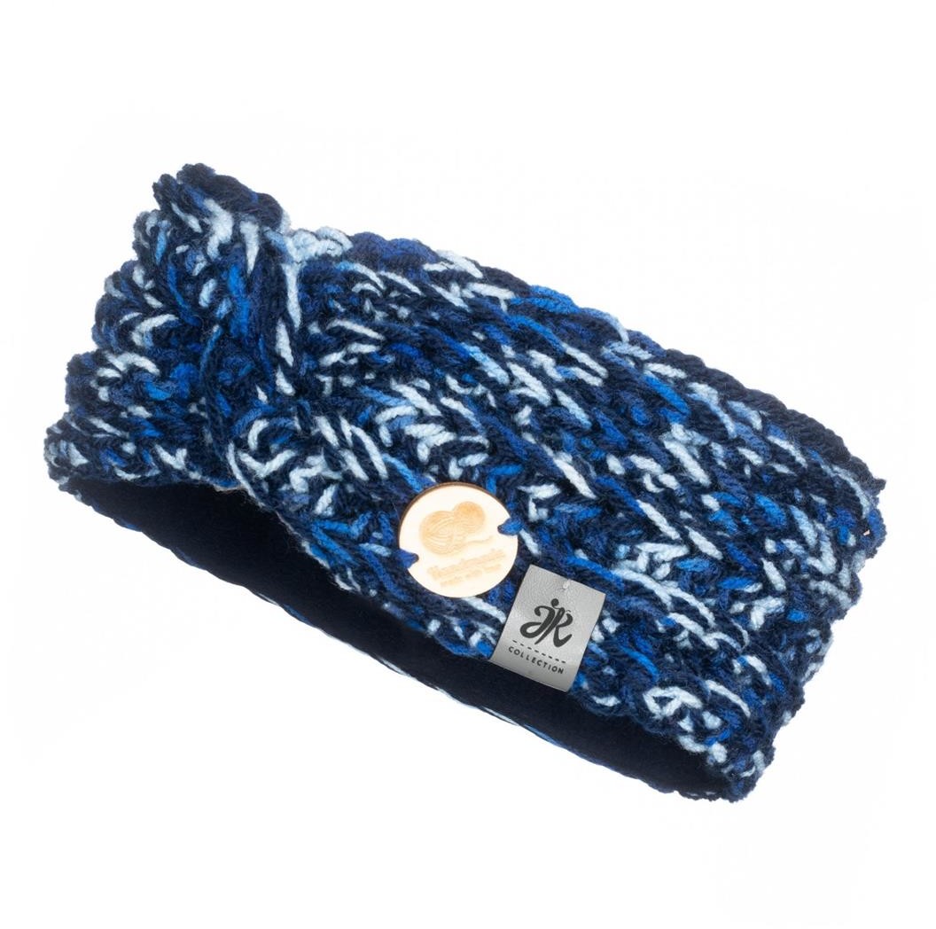 Pleciona opaska na głowę Handmade
