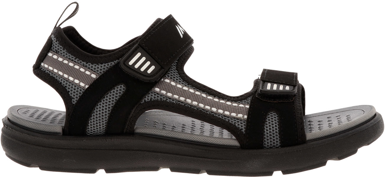 MARTES Męskie Sandały MARTES MARTIBO 30295-BLK/DARK GREY