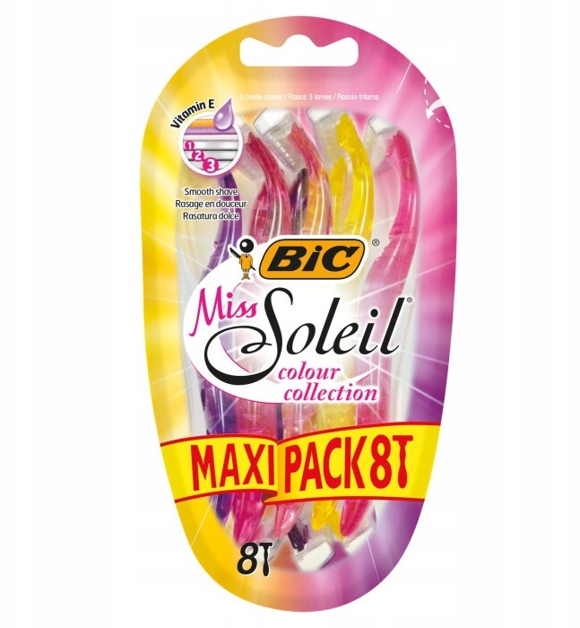 BiC Maszynka do golenia Miss Soleil Colour 8 szt.