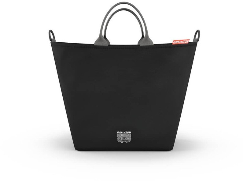 Greentom Greentom - Shopping Bag -  Torba zakupowa do wózka - Black/ czarna GTU-M-BLACK