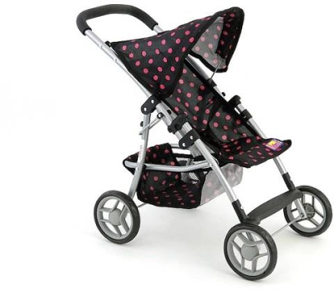 ADAR Wózek spacerowy różowy i niebieski .