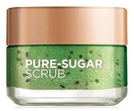 L'Oreal Paris Sugar Scrubs peeling oczyszczający 3 cukry + nasiona kiwi 50ml 53997-uniw