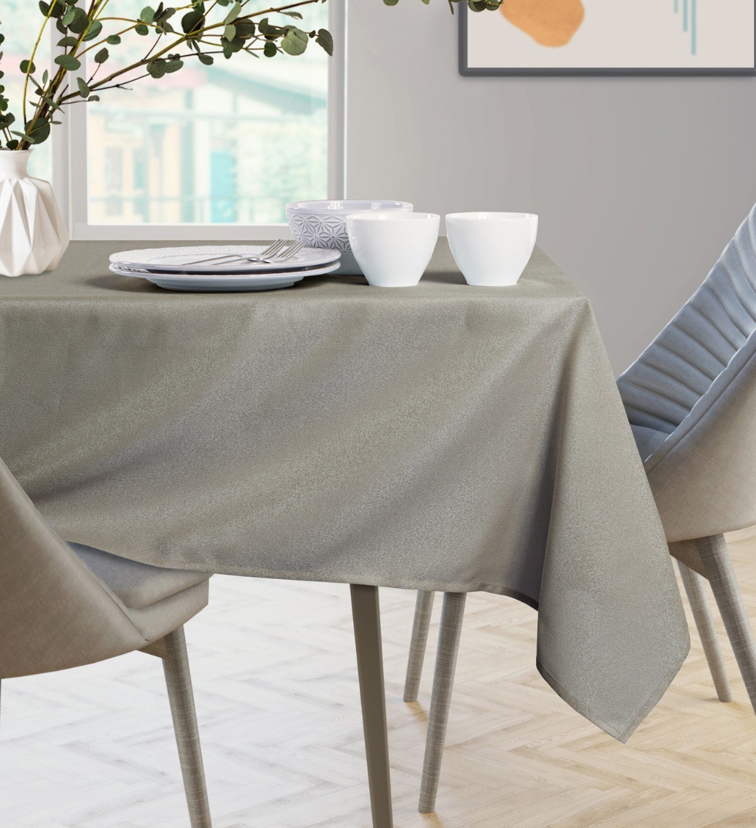 AmeliaHome AmeliaHome - Obrus wodoodporny Cappuccino EMPIRE 130x180 cm