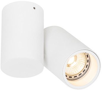 QAZQA Regulowana biała plamka designu - Michael