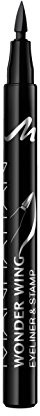 Manhattan Wonder Wing Eyeliner & Stamp, kolor 001 Black, czarna, 1.6 ML 21330128001