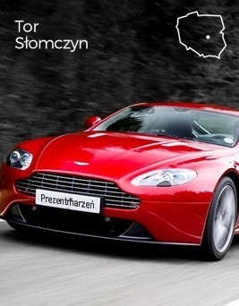 Jazda za kierownicą Aston Martina Vantage  Tor Słomczyn P0002865