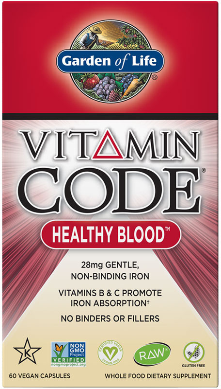 GARDEN OF LIFE GARDEN OF LIFE Vitamin Code Healthy Blood 60vegcaps