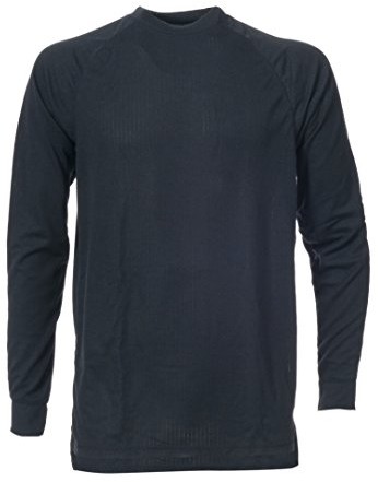 Trespass Trespass Flex360, Black X, M, szybkoschnąca koszulka z długim rękawem 170 g/m dla dorosłych uniseks, średnia, czarna UABLTPI20001_BLXM