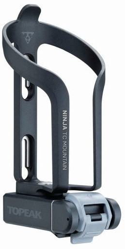 TOPEAK zintegrowany koszyk na bidon i zestaw narzędzi NINJA TC-MOUNTAIN CAGE & TOOL BOX czarny