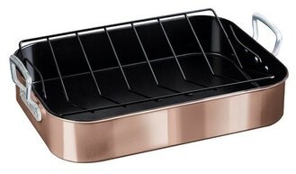 Berlinger Haus Brytfanna z rusztem Rosegold Metallic Line