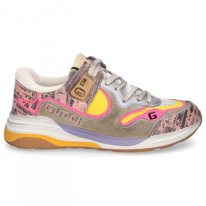 Gucci Gucci Trampki niskie ULTRAPACE zamsz