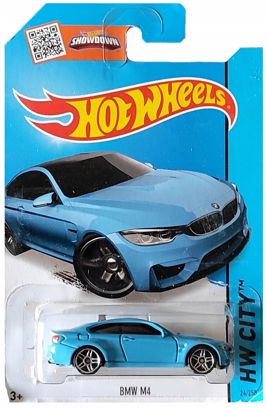 Mattel Bmw M4 Błękitny Hw City 1:64 Nowy !!!