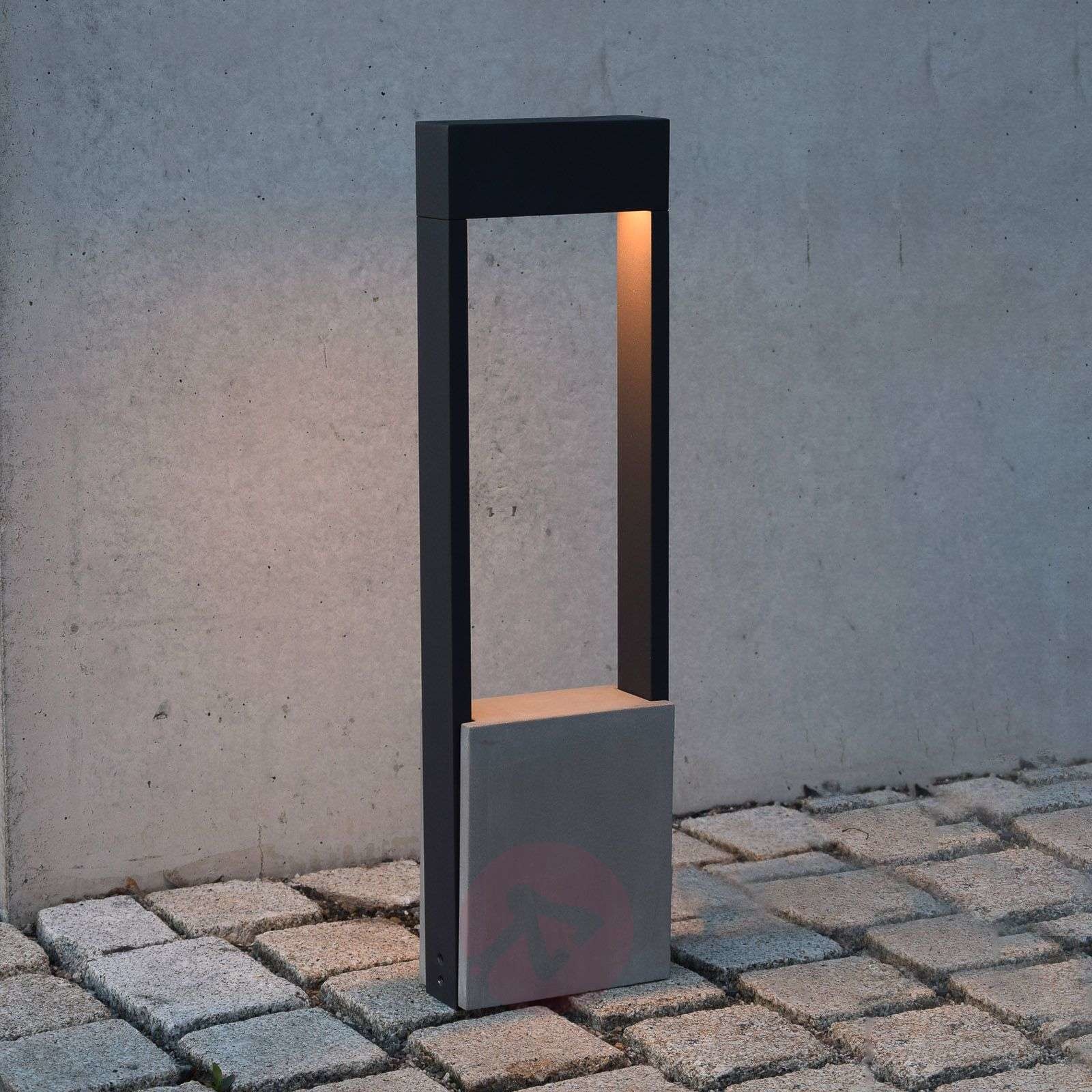 Deko-Light Słupek ogrodowy LED Chertan, wysokość 60 cm