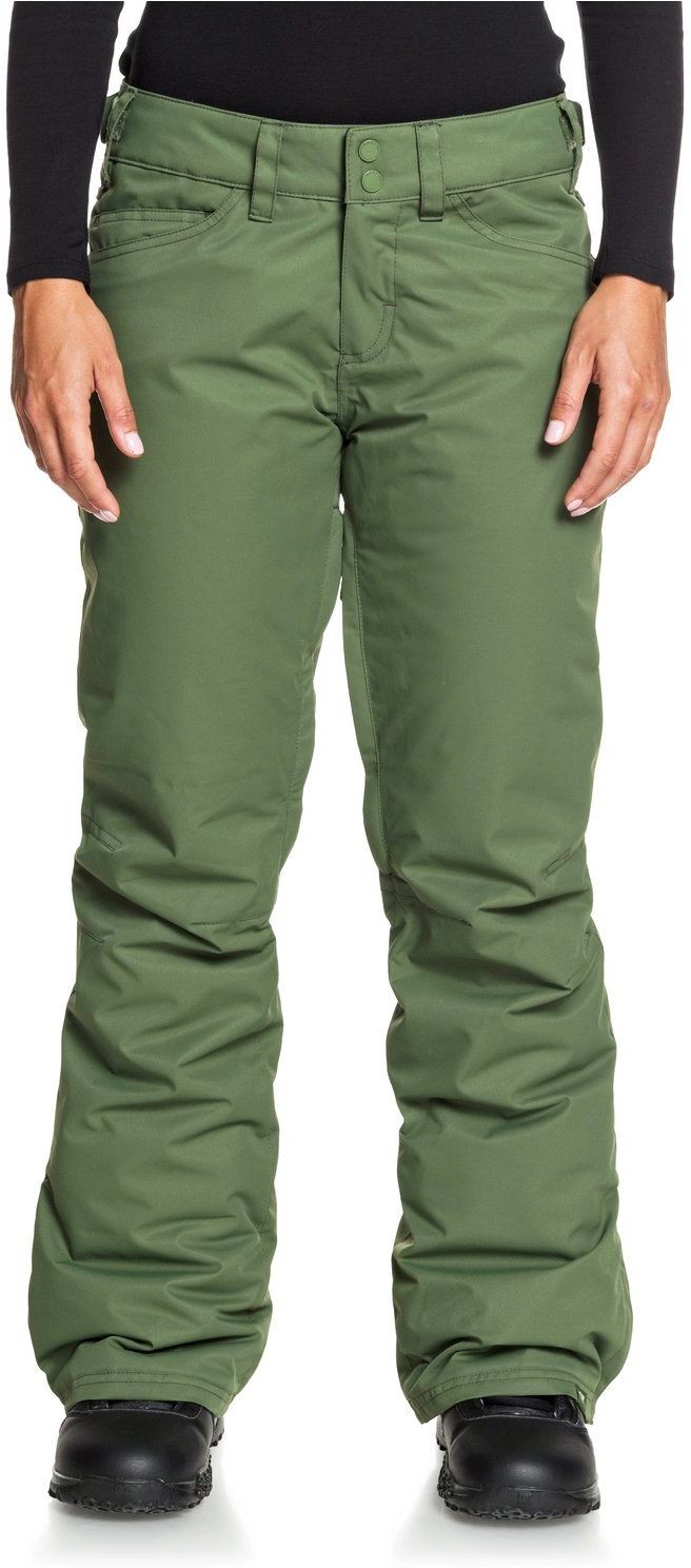 Roxy zimowe spodnie damskie BACKYARD PT Bronze Green GQQ0