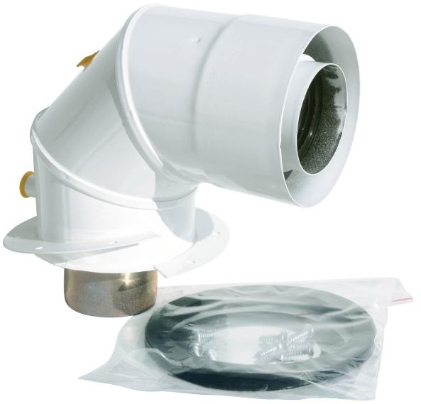Spiroflex Adapter kolanowy Ferroli z króćcami SX-TD-AFKKPB