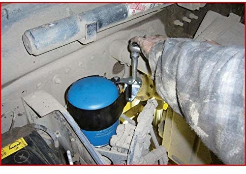 KS Tools 455.0051 taśma stalowa na klucze na filtr 1/2 cala, 118 130 MM