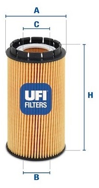 UFI FILTERS Filtr oleju UFI FILTERS 25.053.00