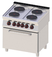 RedFox SPT 70/80 21 E Kuchnia elektryczna z piek GN 2/1 | SPT-70/80-21-E