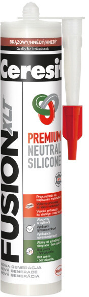Ceresit Silikon uniwersalny Ceresit 280 ml brązowy 2255241