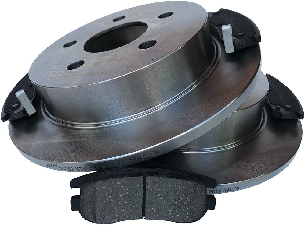 Tylne klocki + tarcze hamulcowe Chevrolet Impala 2000-2005 55039+5SP1031