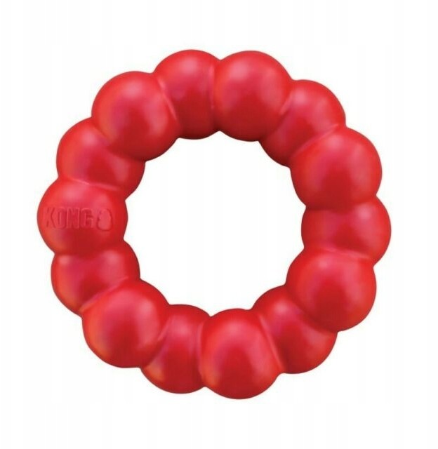 Kong Ring kółko Gryzak dla psa guma 11cm M/L