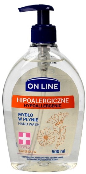 On Line mydło w dozowniku Hipoalergiczne Calendula 500ml