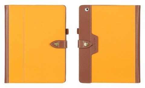 Griffin Technology GB36230 Essential Backbay Flip Case do Apple iPad 2/3/4 Pomarańczowy/brązowy 685387367092