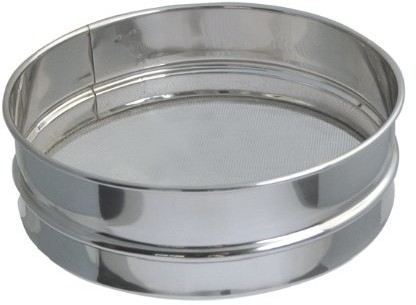 De Buyer 4604.30 mąka sitko, ze stali nierdzewnej, średnica 30 cm, maillé 0,8 MM 4604.30