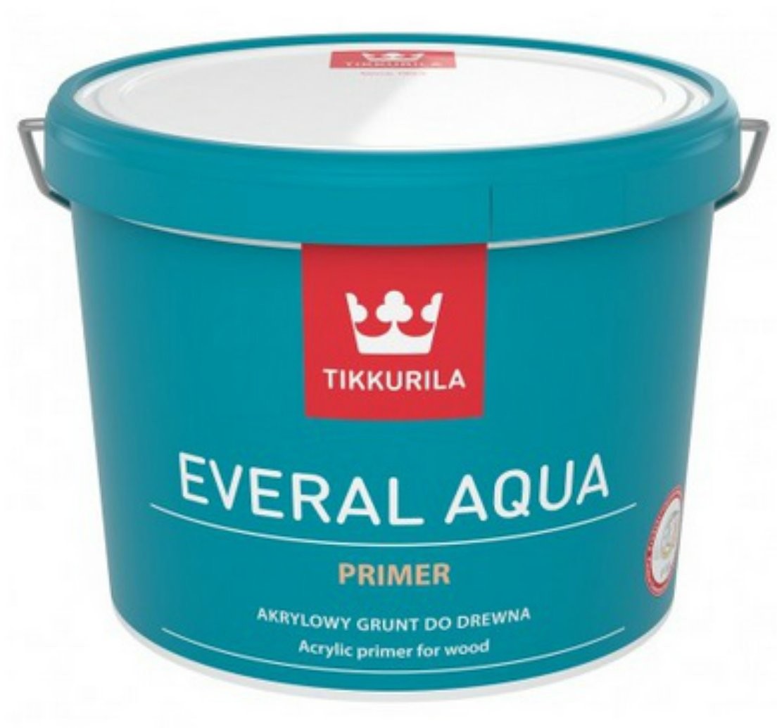 Tikkurila Everal Aqua Primer grunt do drewna, 2.7l