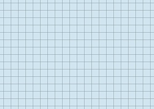 Brunnen 102270230 Index card (A7, w kratkę, 100 sztuk, zamknięty zgrzewem) Niebieski 102270230