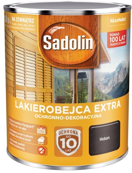 Sadolin Lakierobejca Extra heban 0 75 l