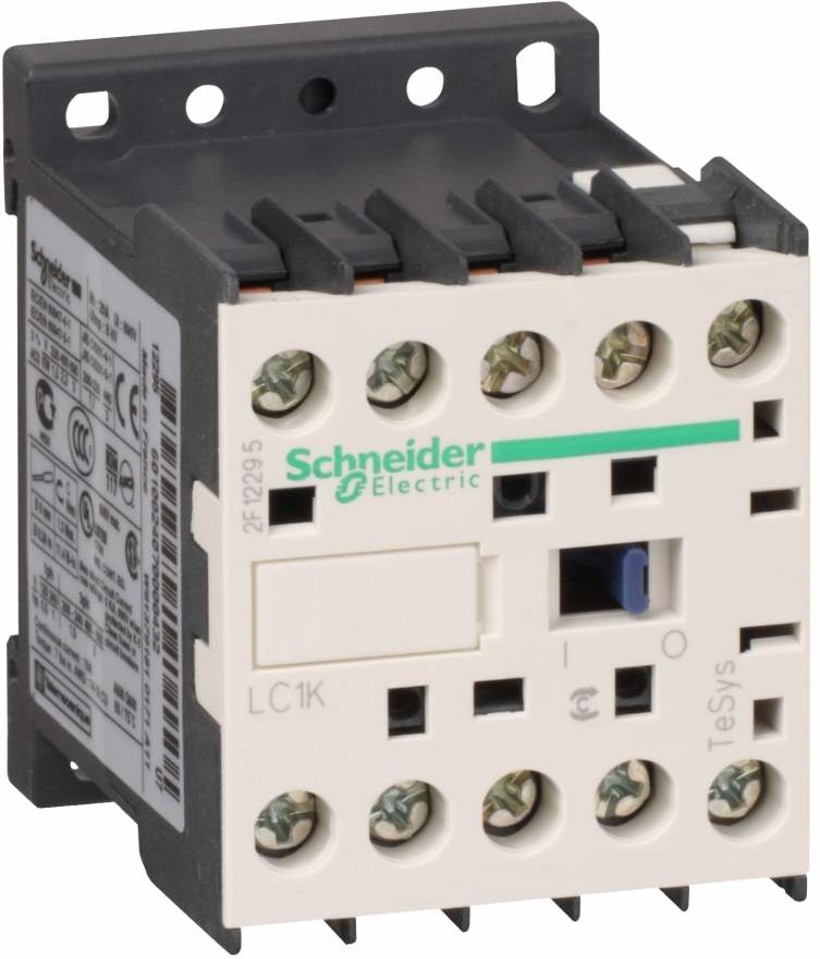 SCHNEIDER Stycznik-mocy-TeSys-K-3P-6A-1NO-cewka-48V-AC-zaciski-śrubowe LC1K0610E72