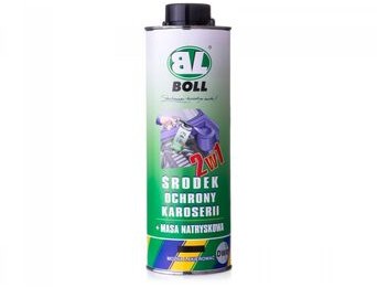 BOLL Środek ochrony karoserii + masa natryskowa 2w1 1000ml czarny WA12-8526