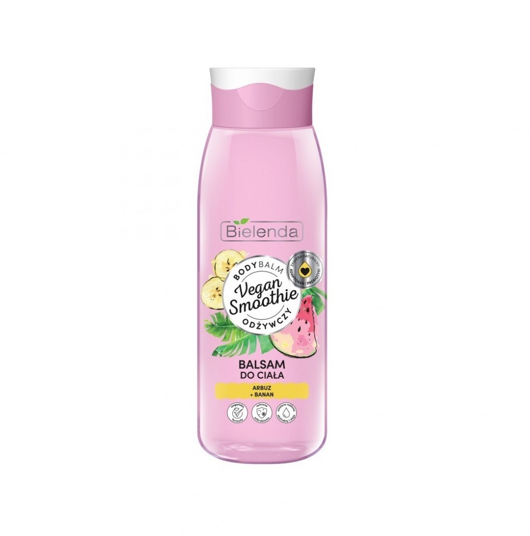Bielenda Vegan Smoothie Balsam do ciała odżywczy Arbuz i Banan 400ml 124489
