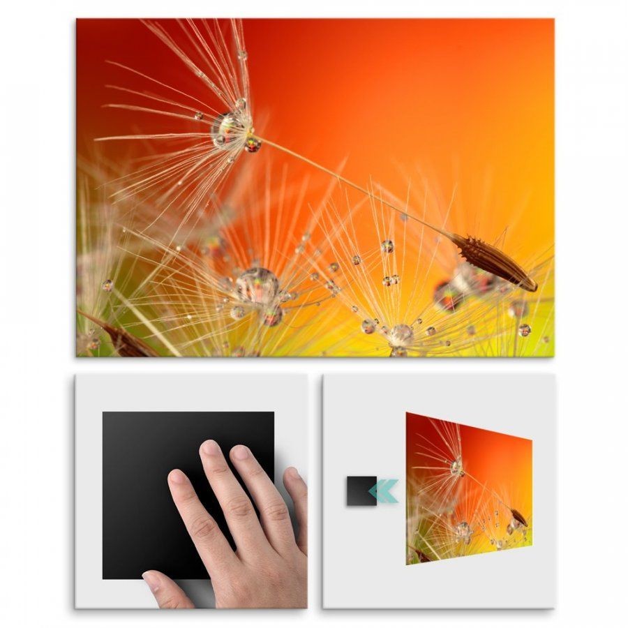 Pix4home Plakat metalowy słońce po burzy L POS-L-01226