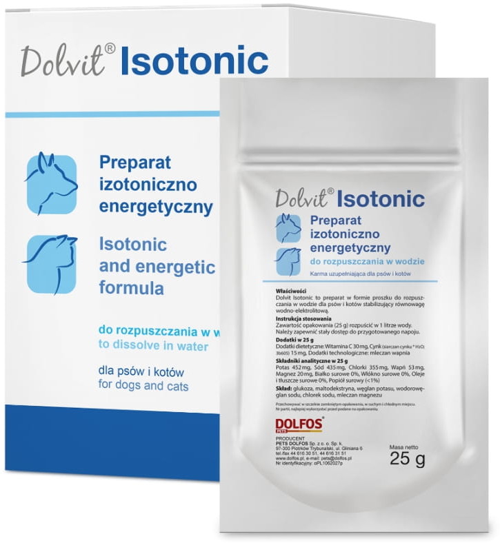 Dolfos Dolvit Isotonic saszetki 25 g.
