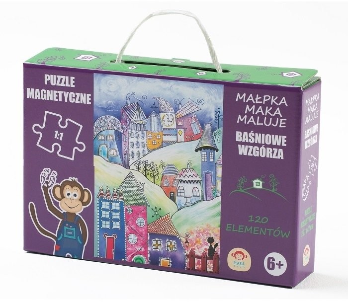 Maka Kids Maka Kids, puzzle magnetyczne Baśniowe Wzgórze