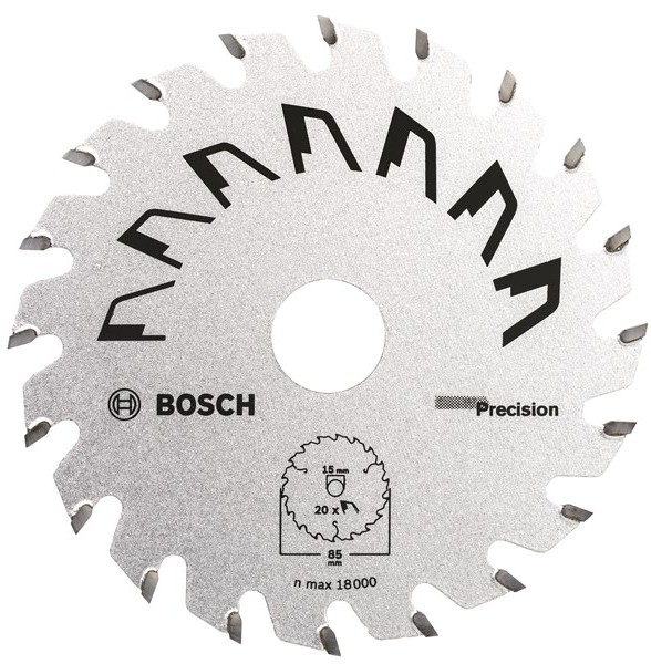 Bosch RUNDSAVKL 85X1.1X15MM 20T 2609256D81