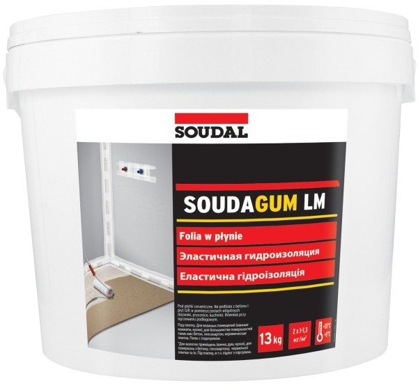 Soudal Folia w płynie Soudagum LM 4 kg
