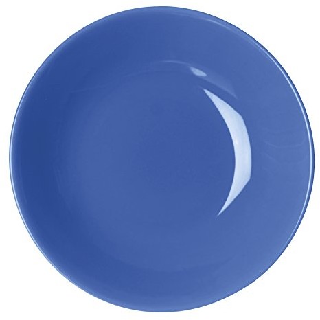 Excelsa trendy talerz do zupy, ceramika, jasnoniebieski, 20 x 20 x 4 cm 42095