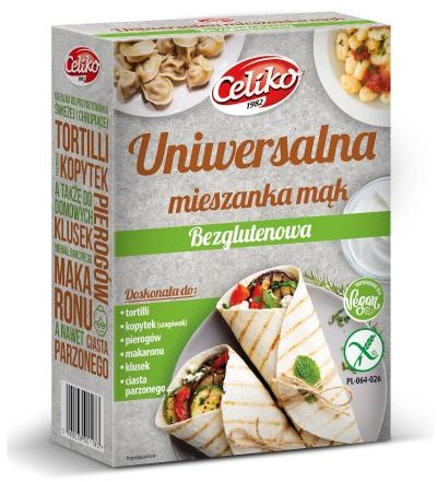 Mieszanka mąk uniwersalna bezglutenowa 200 g Celiko